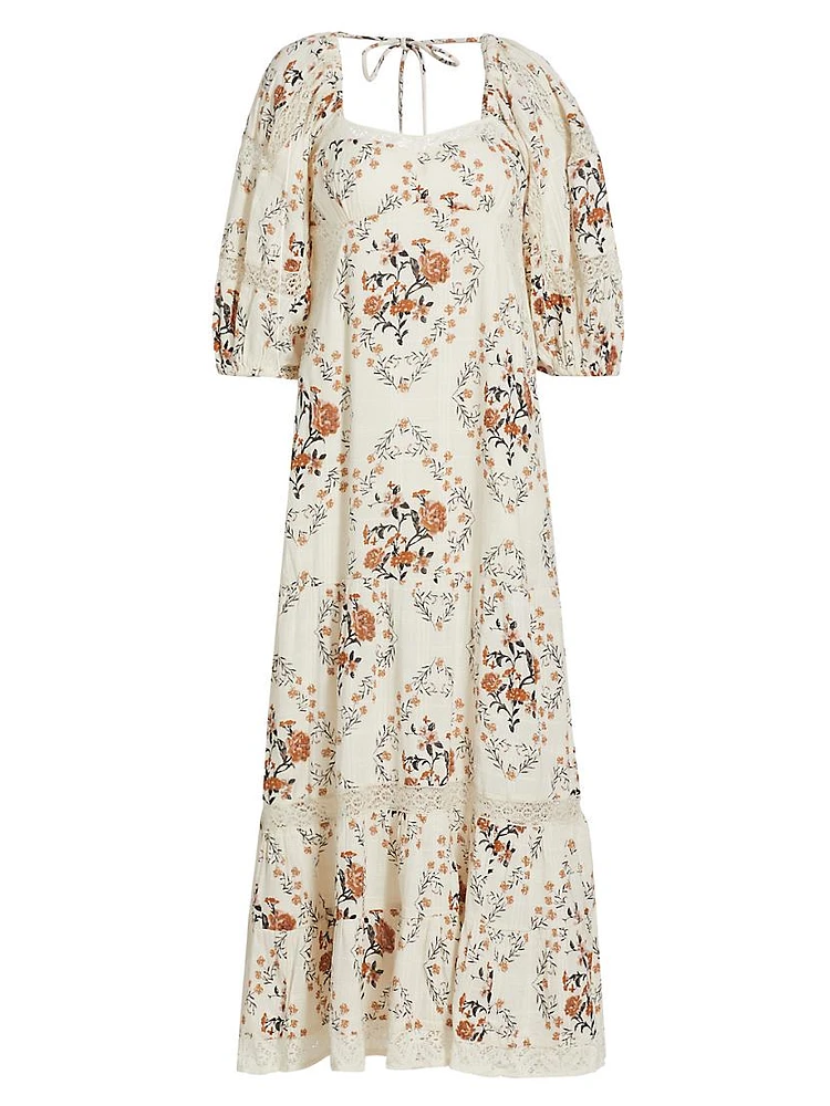 All The Attitude Floral Maxi Dress