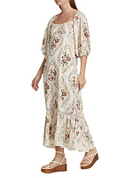 All The Attitude Floral Maxi Dress