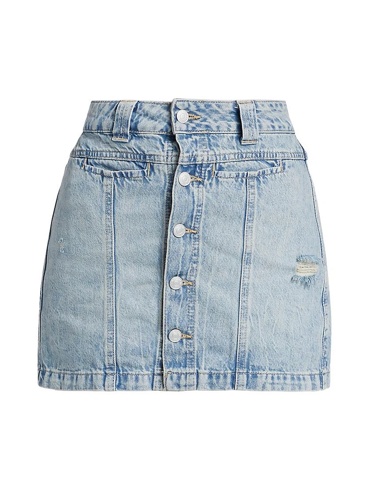 Midnight Sun Denim Skort