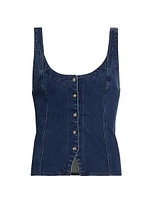 Kara Denim Vest