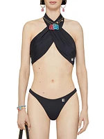 Plage Bikini Top with 4G Detail