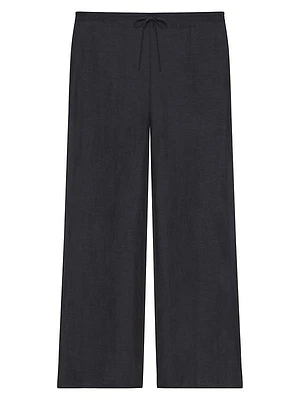 Plage Pants in Silk and Linen