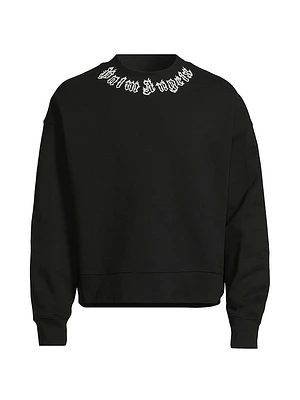 Neck Logo Crewneck Sweatshirt