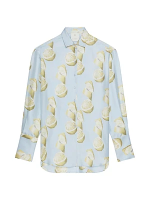 Plage Oversized Printed Shirt