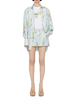 Plage Oversized Printed Shirt