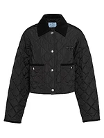 Light Re-Nylon Cropped Jacket