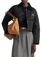 Light Re-Nylon Cropped Jacket