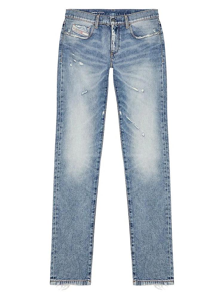 Strukt Slim-Fit Straight-Leg Jeans