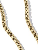 Box Chain Necklace in 18k Yellow Gold