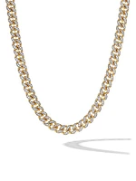 Curb Chain Necklace in 18K Yellow Gold