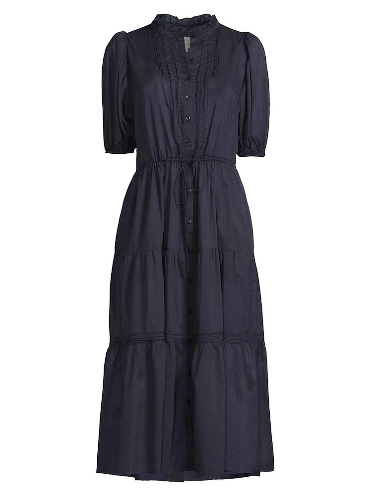 Hildie Cotton Midi-Dress