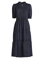 Hildie Cotton Midi-Dress