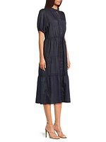 Hildie Cotton Midi-Dress