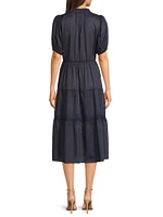 Hildie Cotton Midi-Dress