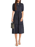 Hildie Cotton Midi-Dress