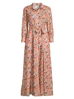 Eliot Floral Cotton Midi-Dress