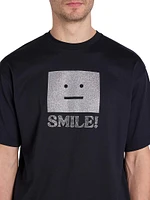 Exford Smiling Face Cotton T-Shirt