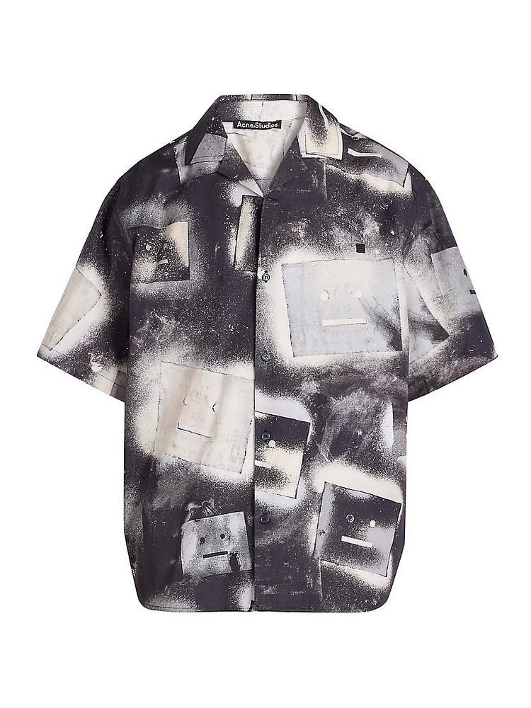 Sarlino Spray Face Cotton Shirt