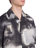 Sarlino Spray Face Cotton Shirt