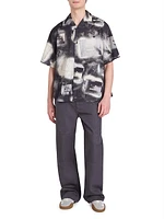 Sarlino Spray Face Cotton Shirt