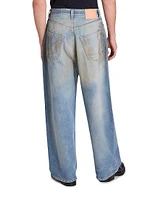 Penicillin Distressed Relaxed-Fit Jeans