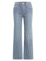 Rosie High-Rise Wide-Leg Ankle Jeans