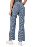 Rosie High-Rise Wide-Leg Ankle Jeans