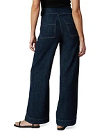 The Double-Buckle Wide-Leg Sailor Pants