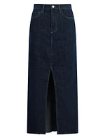 The Eva Denim Maxi Skirt