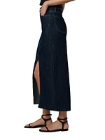 The Eva Denim Maxi Skirt