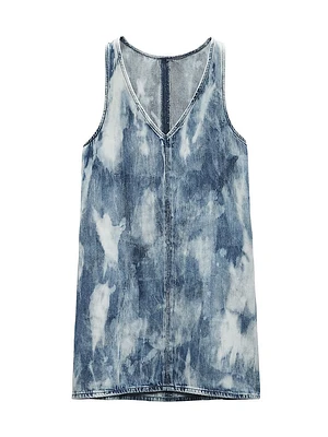 Naia Tie-Dye Denim Minidress