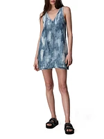 Naia Tie-Dye Denim Minidress