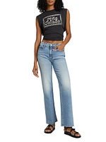 The Kick It High-Rise Flared Jeans