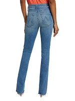 The Runaway Mid-Rise Slim Flared Jeans