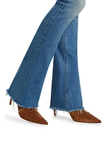 The Runaway Mid-Rise Slim Flared Jeans