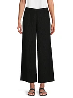 Cropped Wide-Leg Pants