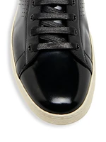 Patent Leather Low-Top Sneakers