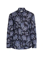 Roma Floral Cotton Shirt