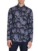 Roma Floral Cotton Shirt