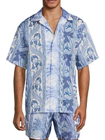 Paisley Bowling Short-Sleeve Shirt