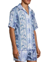 Paisley Bowling Short-Sleeve Shirt