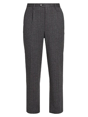 Single Pleat Trousers