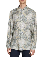 Roma Checkered Paisley Shirt