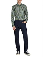 Roma Paisley Cotton Shirt