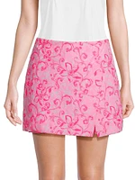 Alicent Floral Cotton Skort