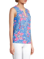 Dev Floral Cotton Top