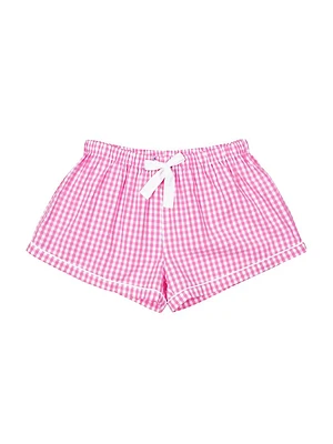 Women's Hepburn Gingham Boxer Shorts