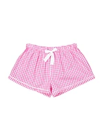 Women's Hepburn Gingham Boxer Shorts