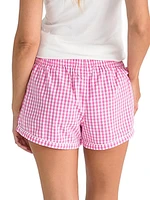 Women's Hepburn Gingham Boxer Shorts