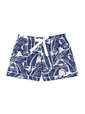 Women's Martinique Banana Leaf Boxer Shorts